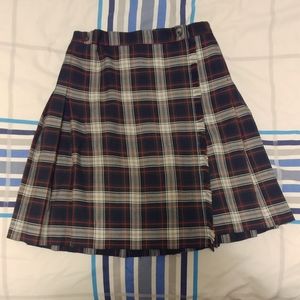 Plaid Skirt